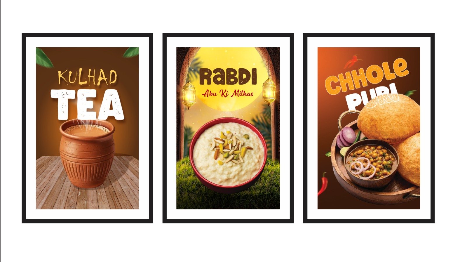 The Taste of Abu specials posters